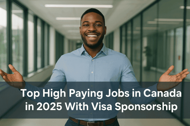 high paying jobs in canada for foreigners