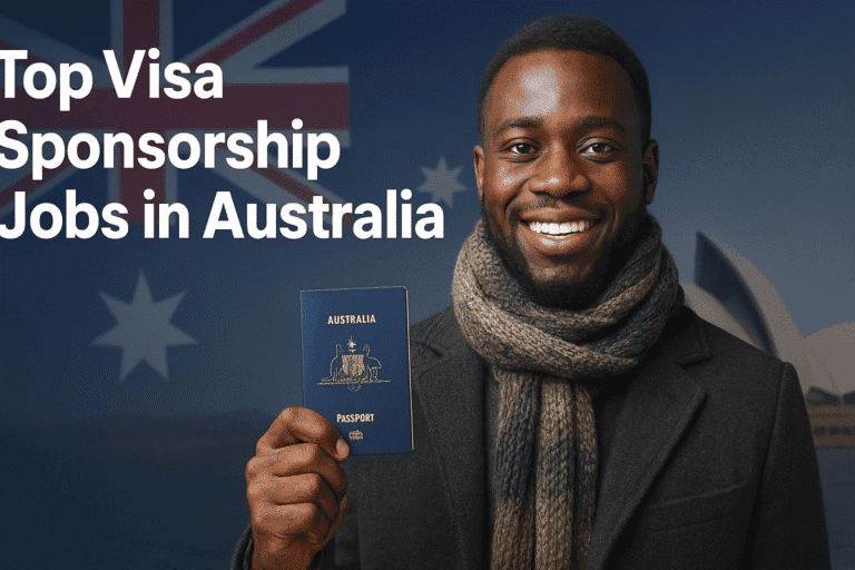 Visa sponsorship jobs in Australia 2025. Top companies that are hiring right now